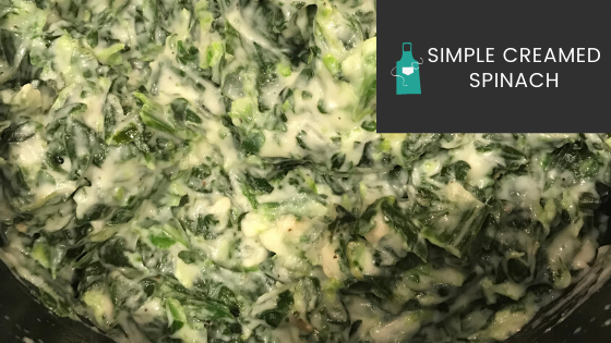 simple creamed spinach