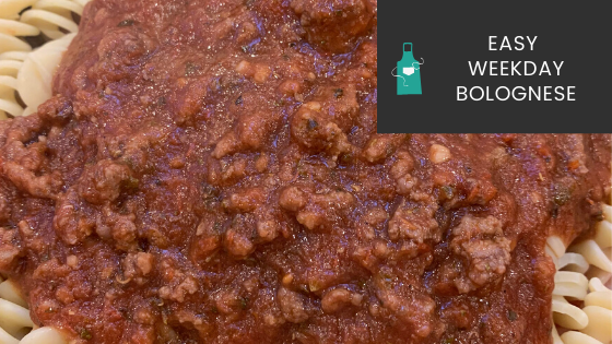 Easy Weekday Bolognese