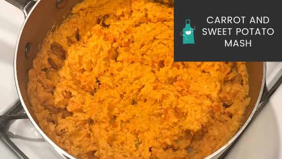 carrot and sweet potato mash