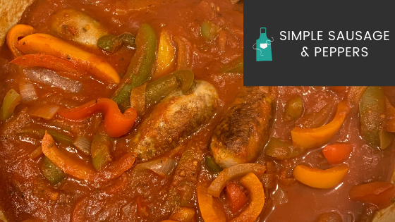 simple sausage and peppers